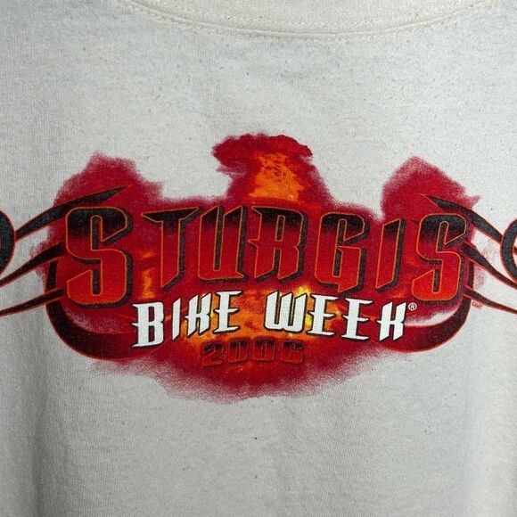 Y2K Sturgis Biker Girl T Shirt XL - Picture 3 of 5